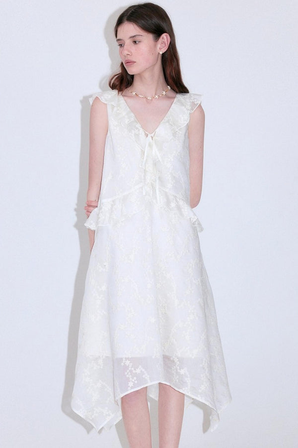 Lightness Embroidery Dress