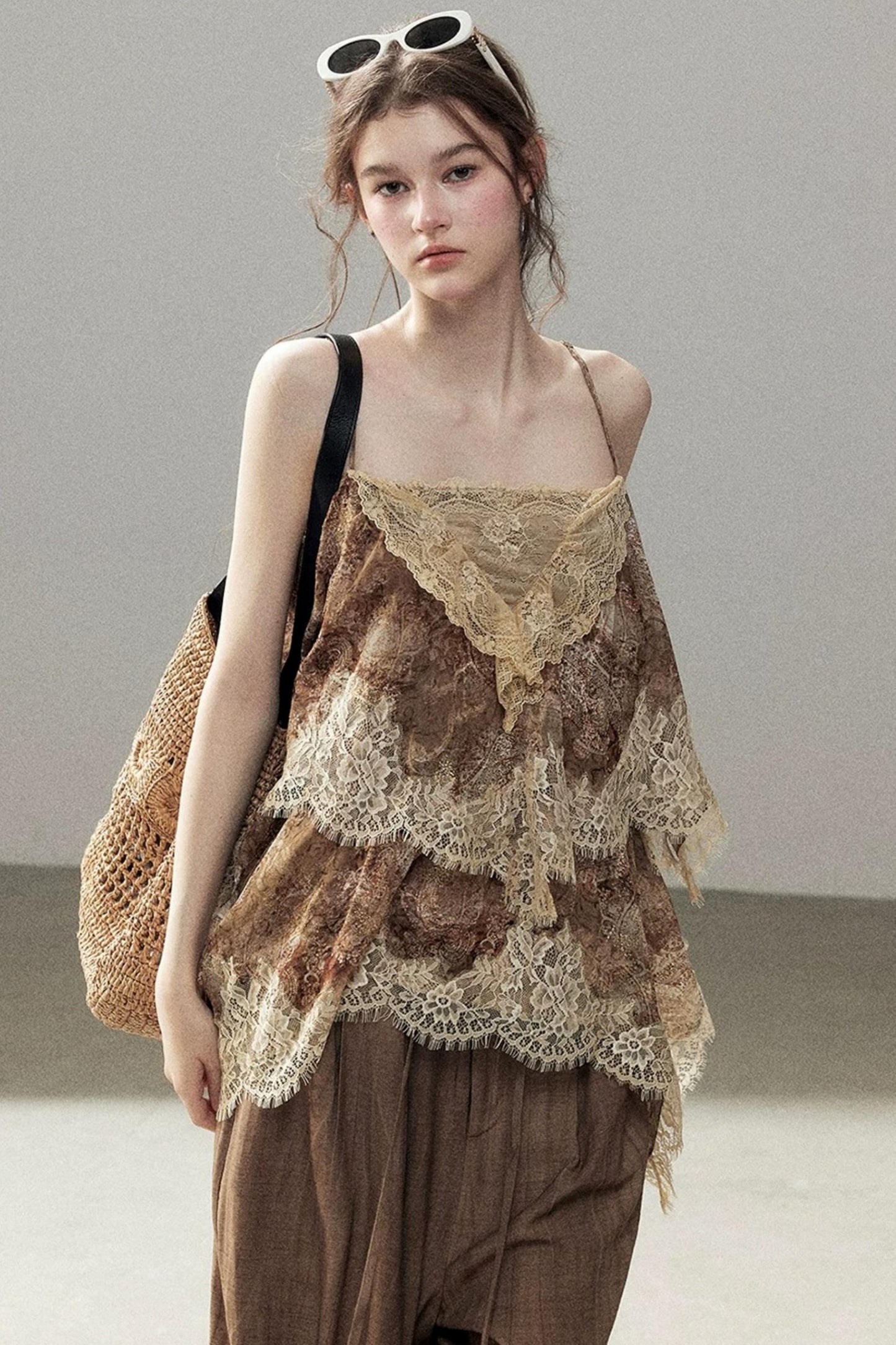 Evening Breeze Lace Top Set-Up