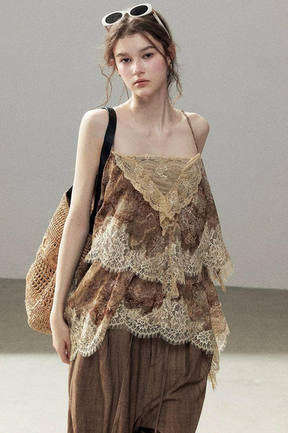 Evening Breeze Lace Top Set-Up