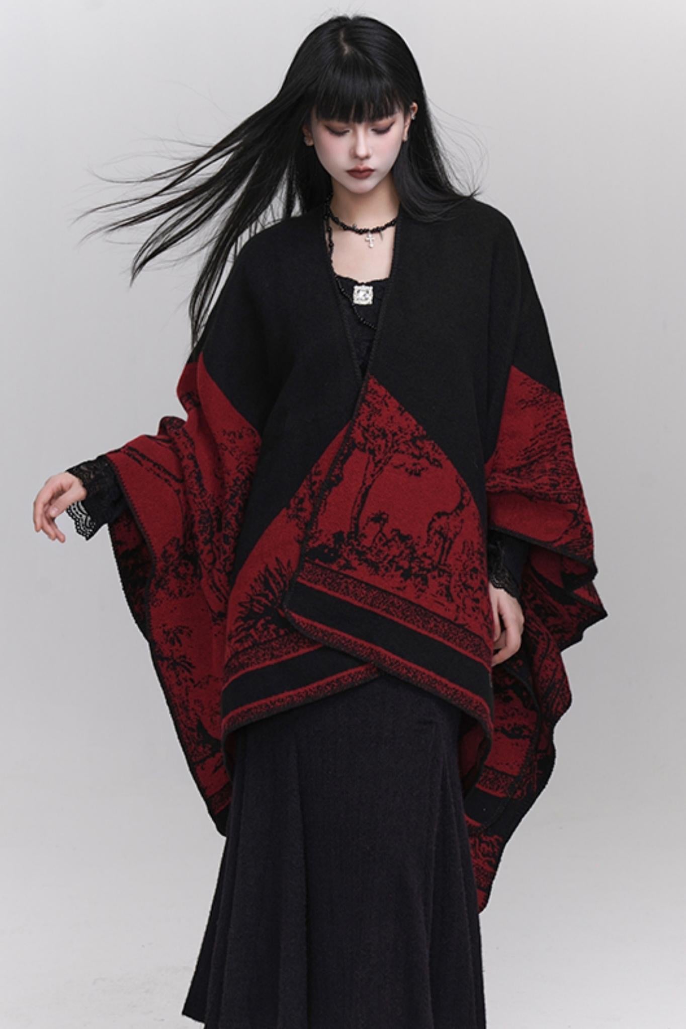 Korean Style Winter Shawl Scarf