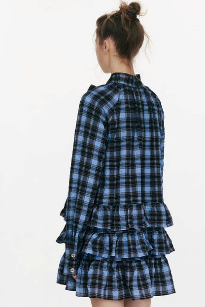 Twilight Rose Tie-Up Dress