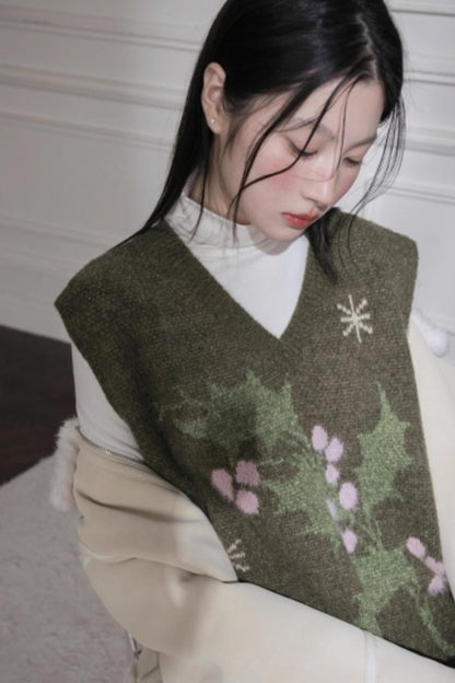 Pine Needle Knit Dress