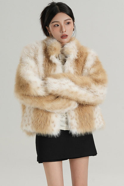 Eco-Friendly Wool Fur Jacket