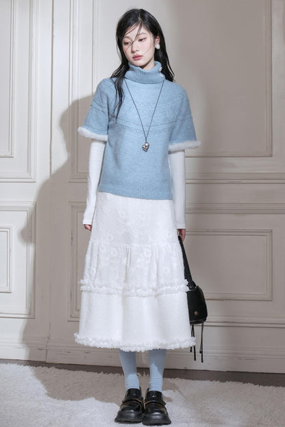 First Snow Lace Skirt