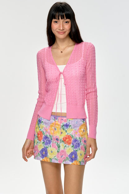 Vivid Beach Short Skirt