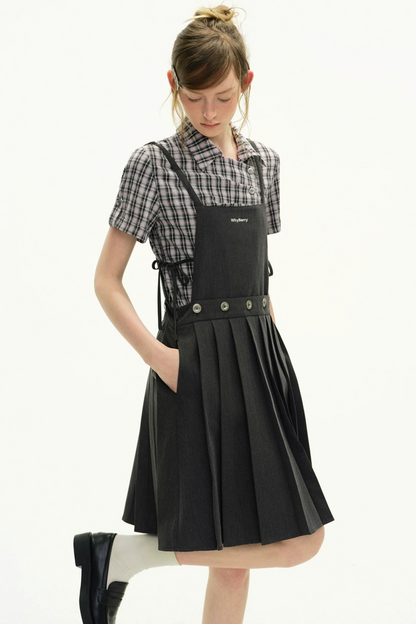 Holiday Reverie Pleated Dress