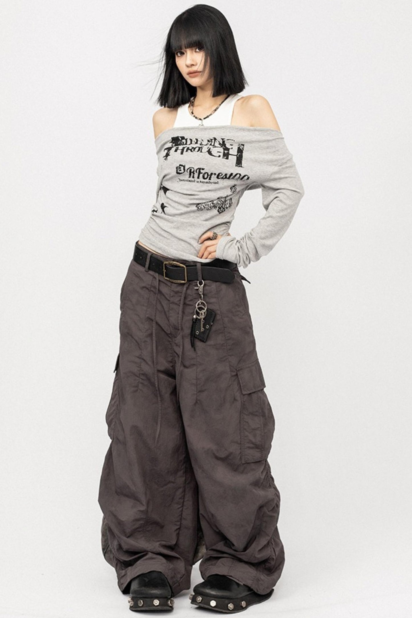 Slim Spice Girl Long Sleeve Top