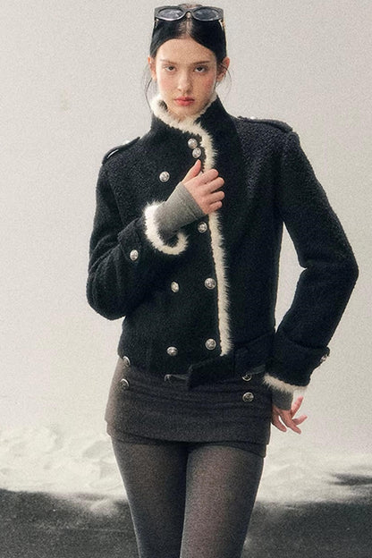 Whispers of Winter Thick Woolen Coat