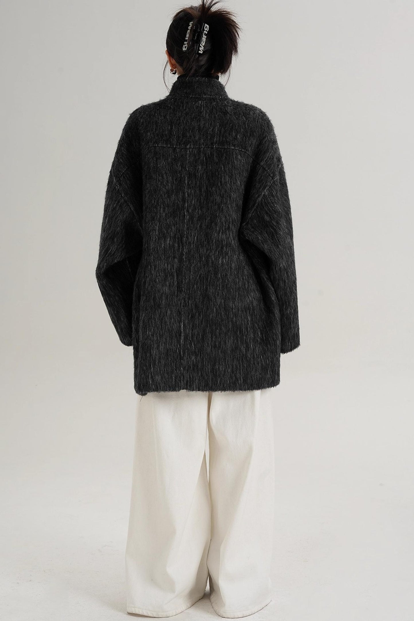 Elegant reversible Wool Coat