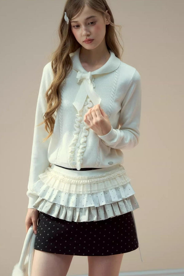 Lace Knit Sweater