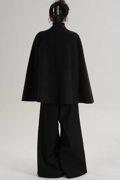 Woolen Cape Coat