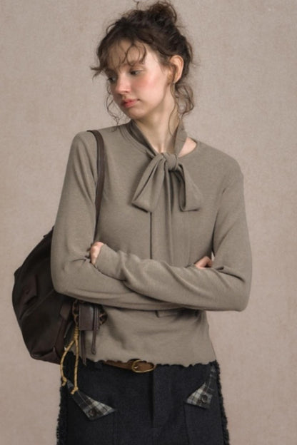 Lazy Style Base Knitted Top