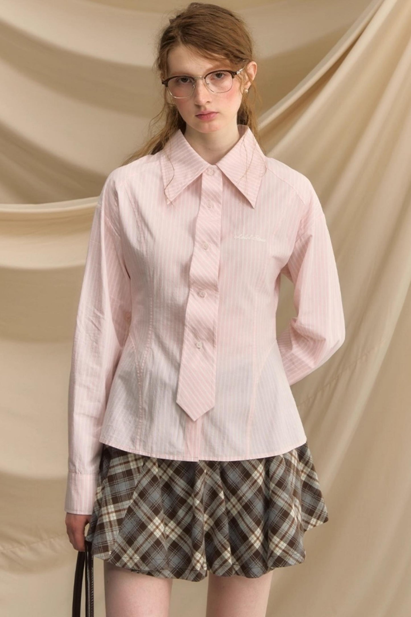 Slim Vertical Striped Shirt