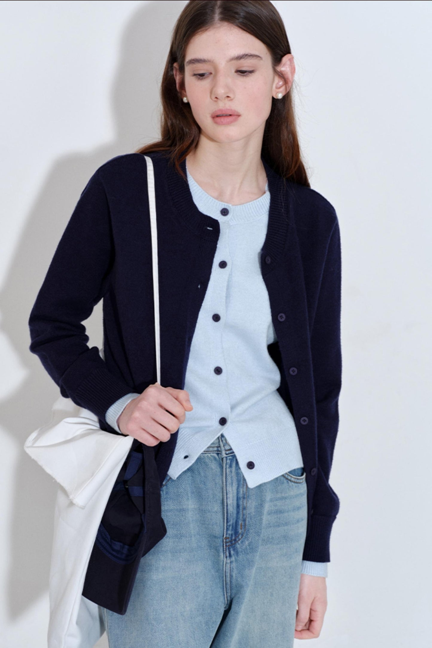 Sweet Layered Fake Two Piece Knitted Top