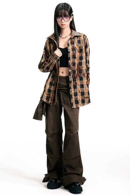 Vintage Ink Plaid Shirt