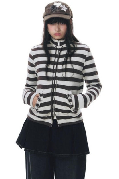 Fake Two-Piece Pleated Skirt Jeans