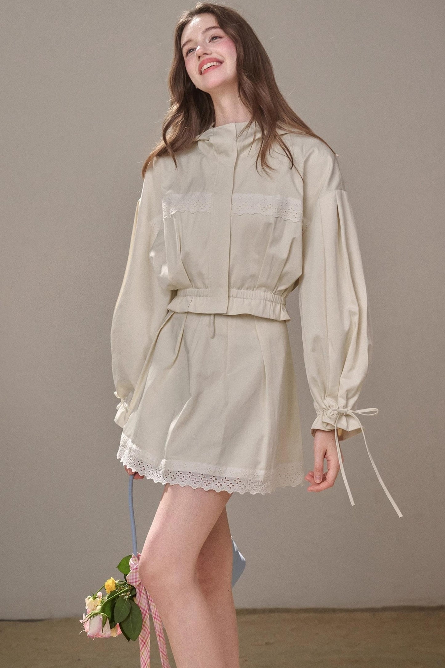 Trench Skirt Coat Set-Up