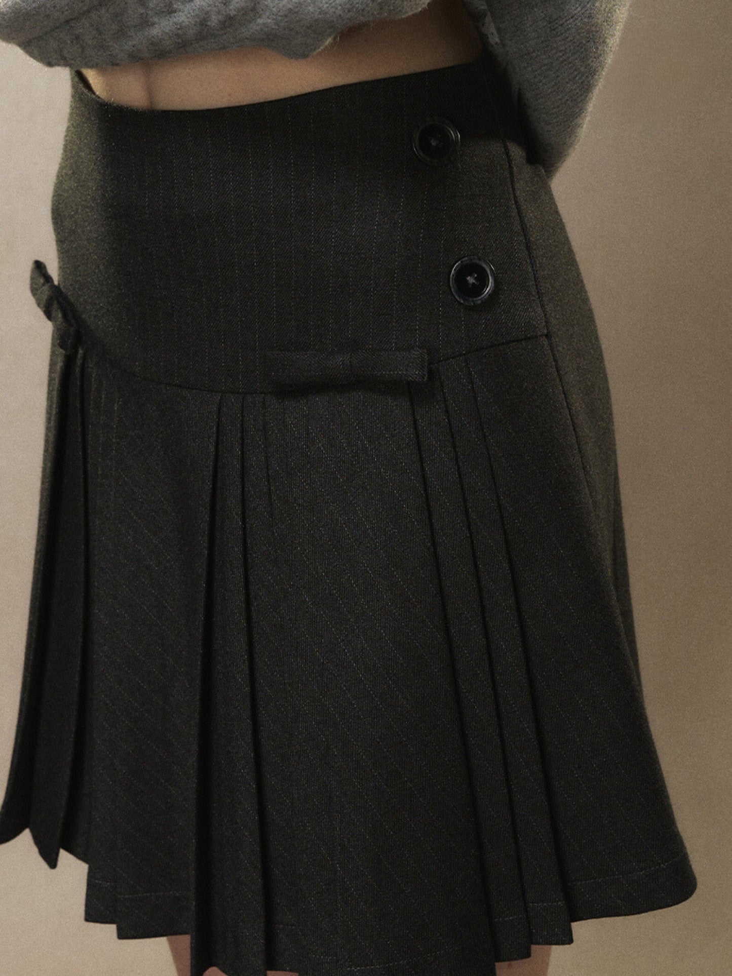 Pleated Skirt & Jacket Set-Up