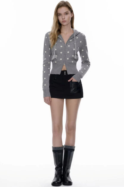 Christmas Berry Hooded Top