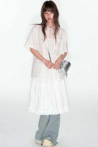 Summer Loose Polo Shirt