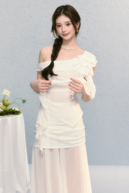 Elegant Rose Skirt Set-Up