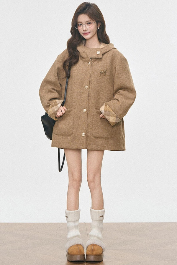 Classic Patchwork Padded Coat Set