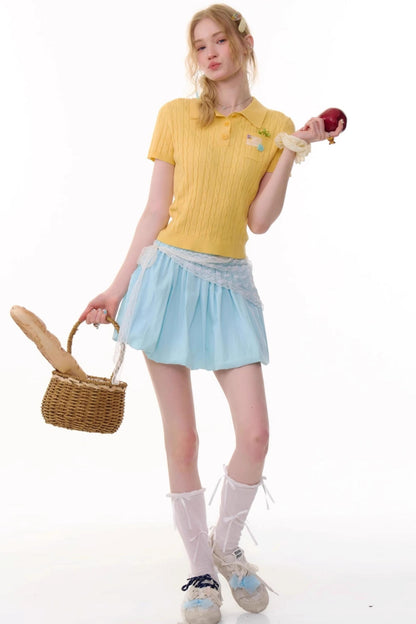 Summer Slim Fit Polo Tee