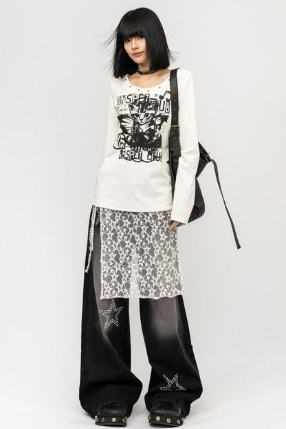 Autumn Lace Slimming Pants