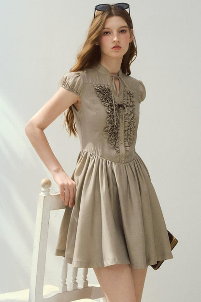 Island Diary Acetate Dress