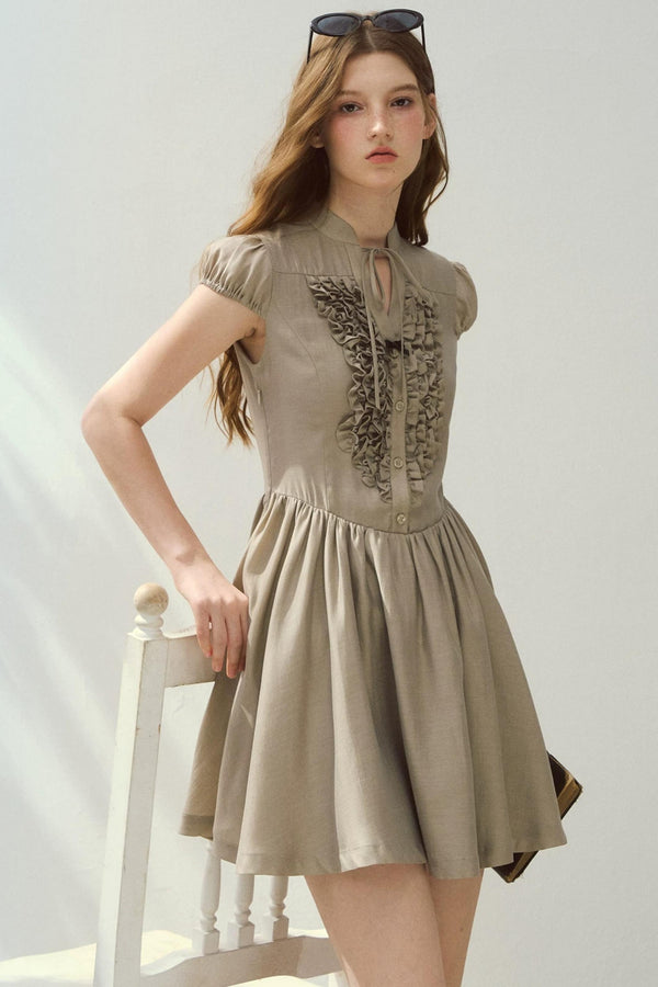 Island Diary Acetate Dress