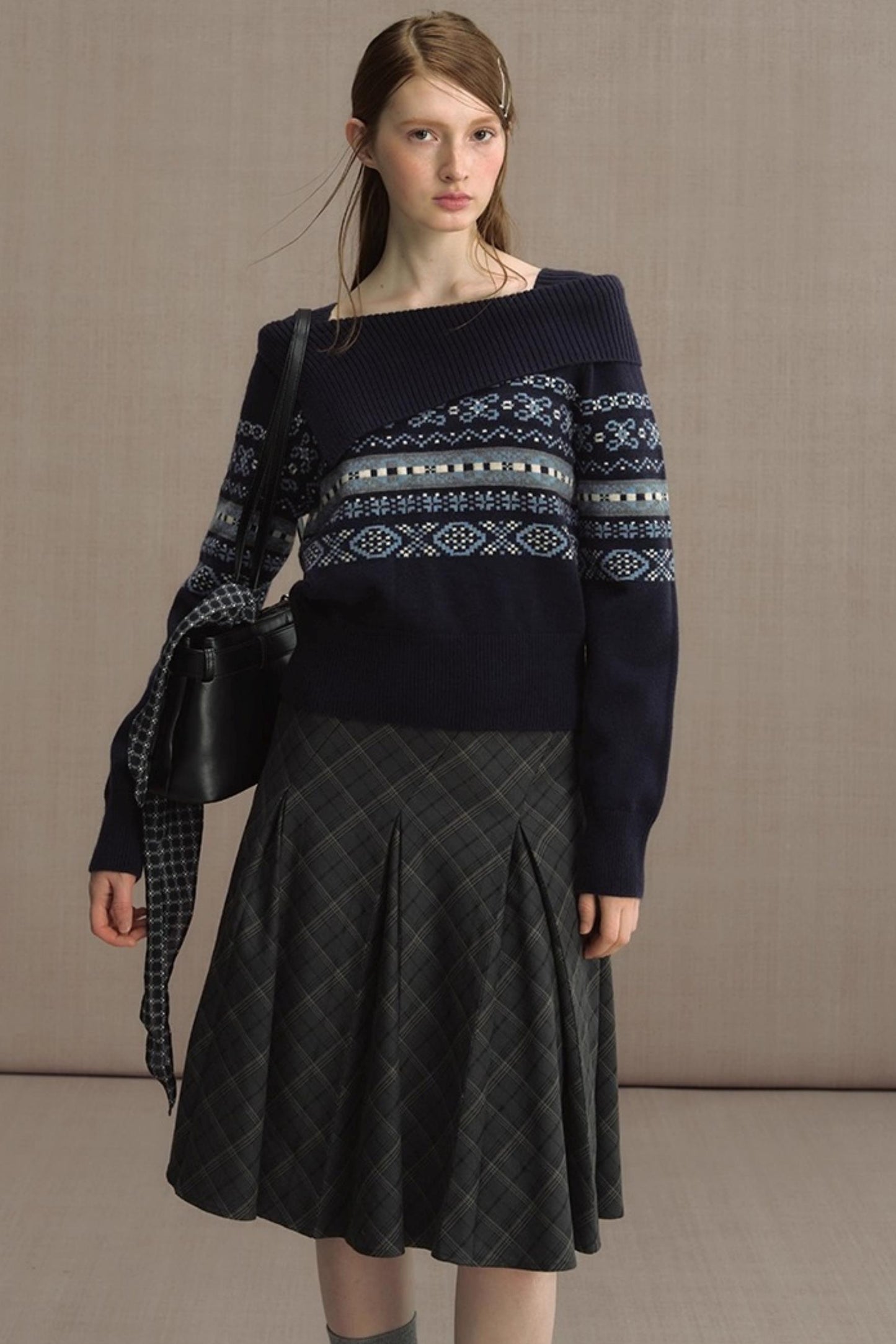 Sea Street Pleated Skirt Set-Up