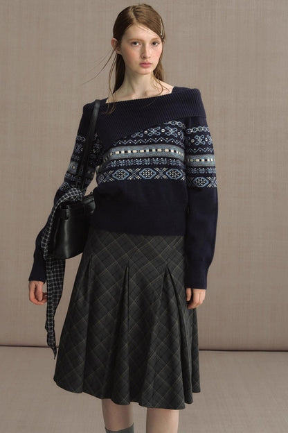 Sea Street Pleated Skirt Set-Up