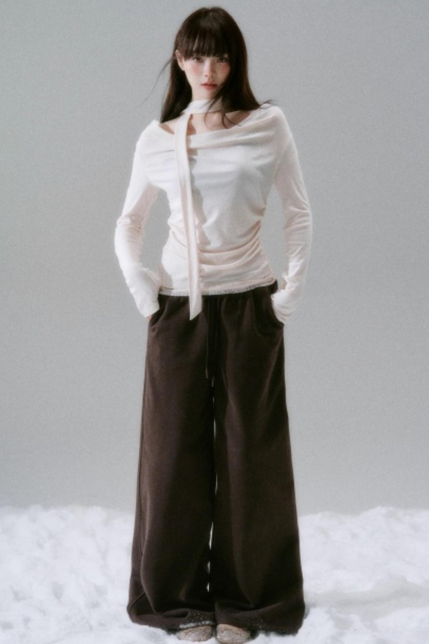 Lyocell Lace Slimming Top