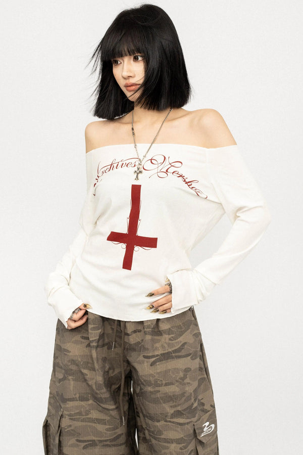 American Retro Cross T-Shirt