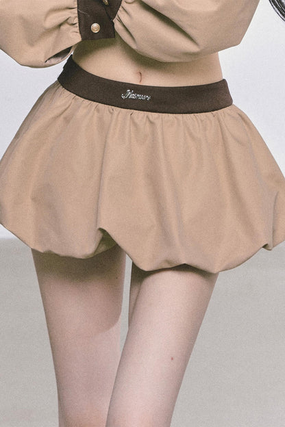 Autumn Two-Piece Jacket Skirt Set-Up