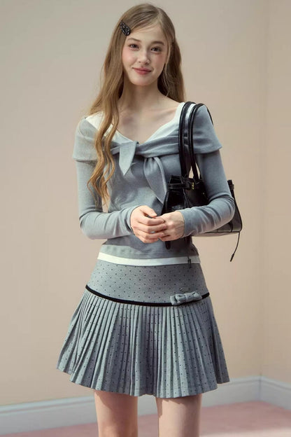 Fake Long Sleeve T-Shirt