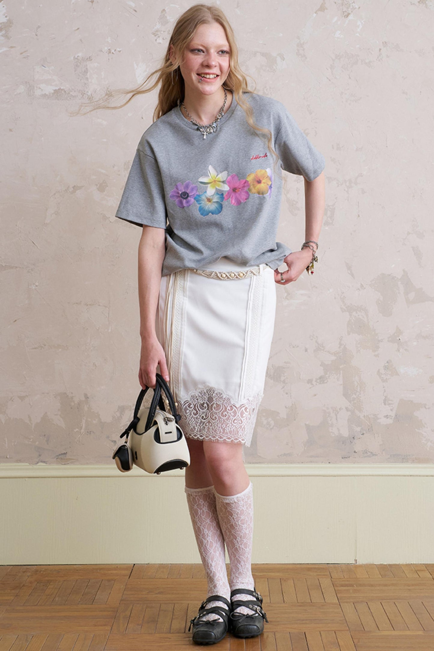 Summer Lace Short Skirt