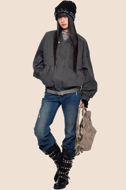 Mikro-weit Retro Schlaghosen