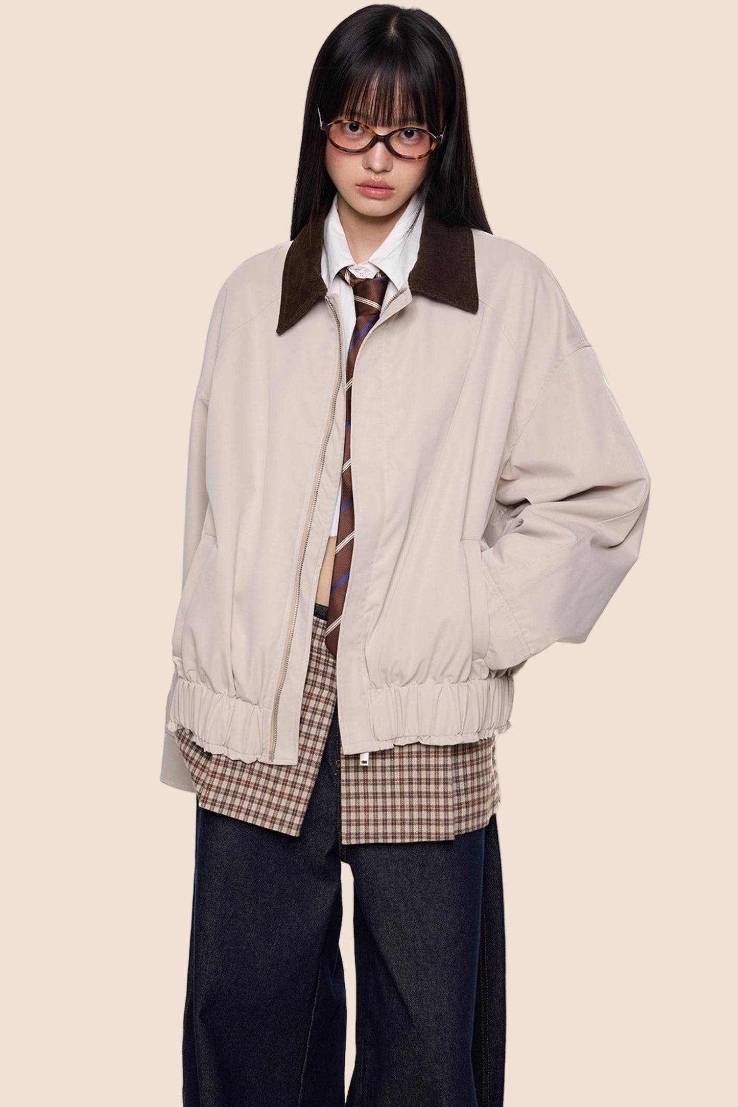 Vintage Corduroy Lapel Jacket