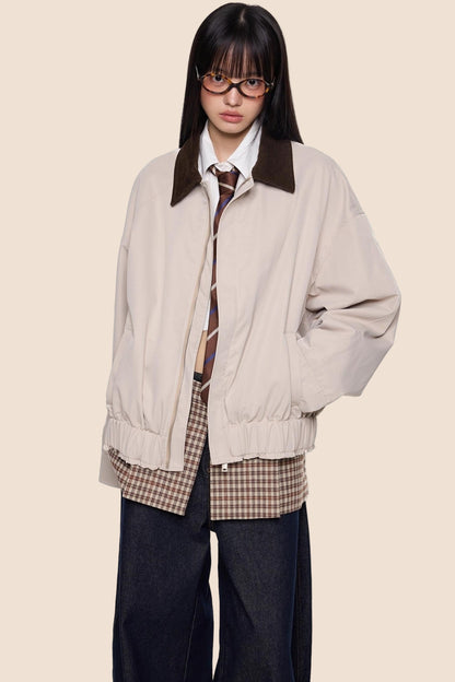Vintage Corduroy Lapel Jacket