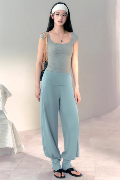 Versatile Slim-Fit Lycra Top