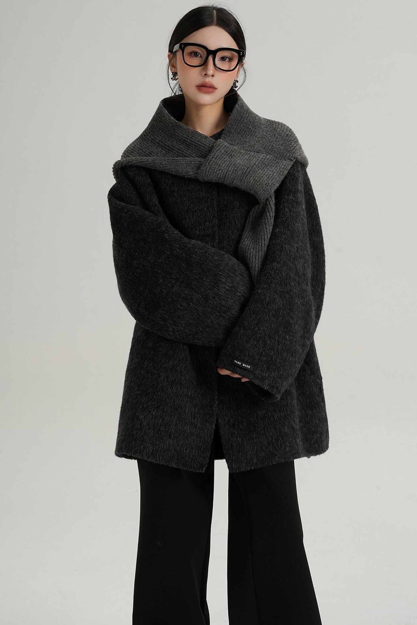 Temperament Woolen Coat