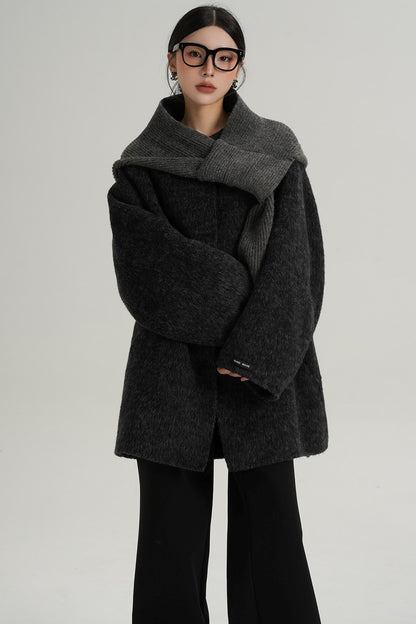 Temperament Woolen Coat