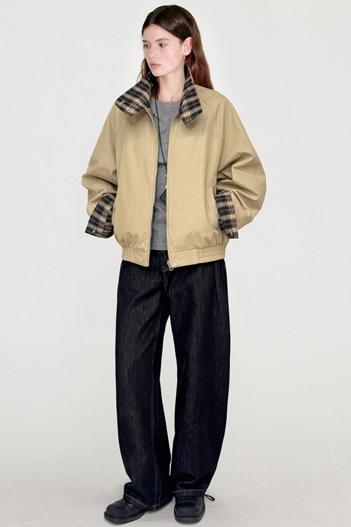 Versatile Reversible Patchwork Jacket