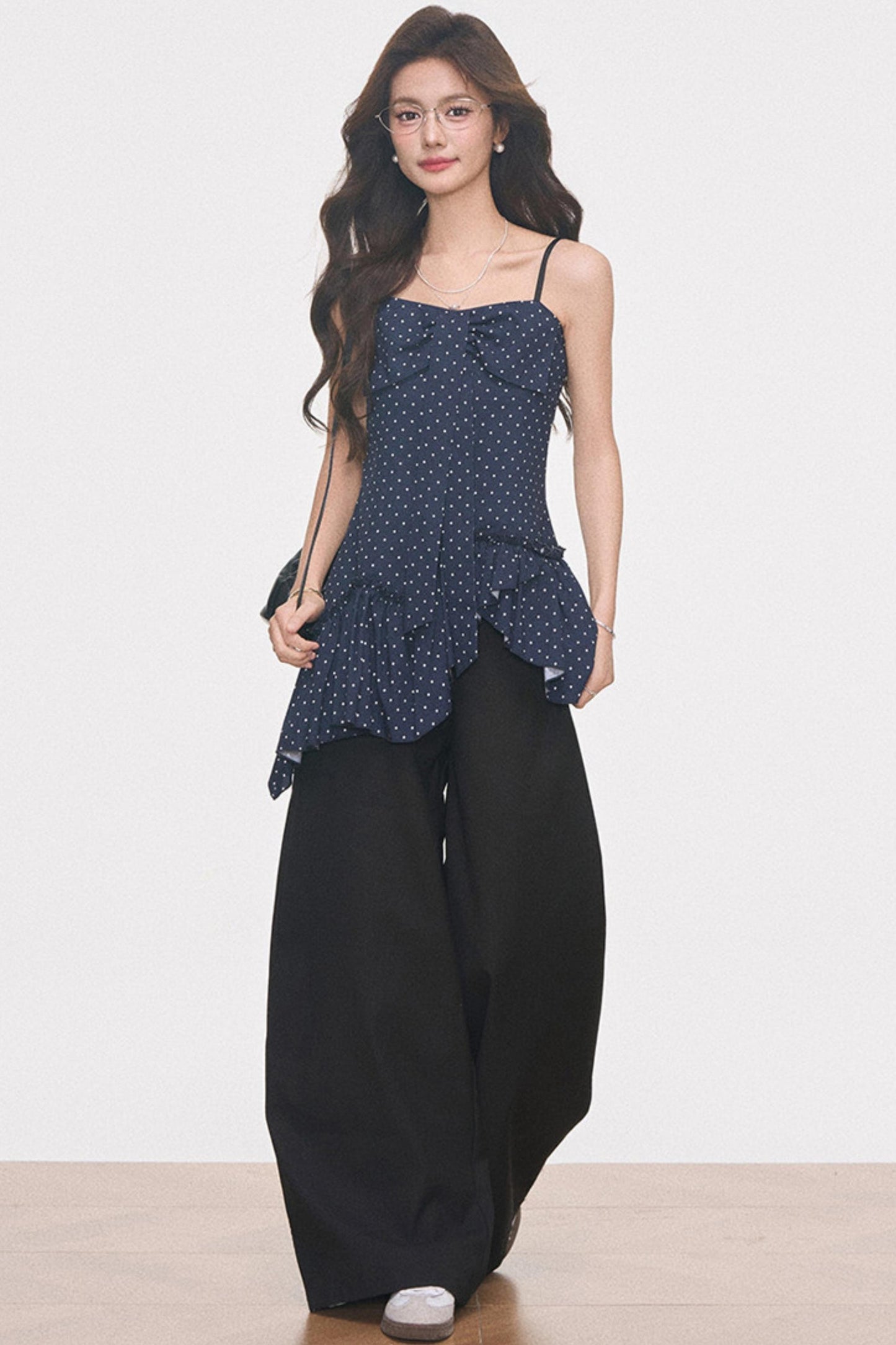 Hollow-Out Knitted Cover-Up Set-Up