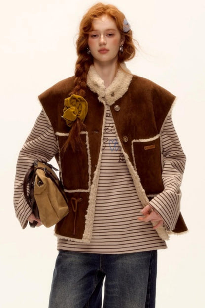 Reversible Embroidery Vest