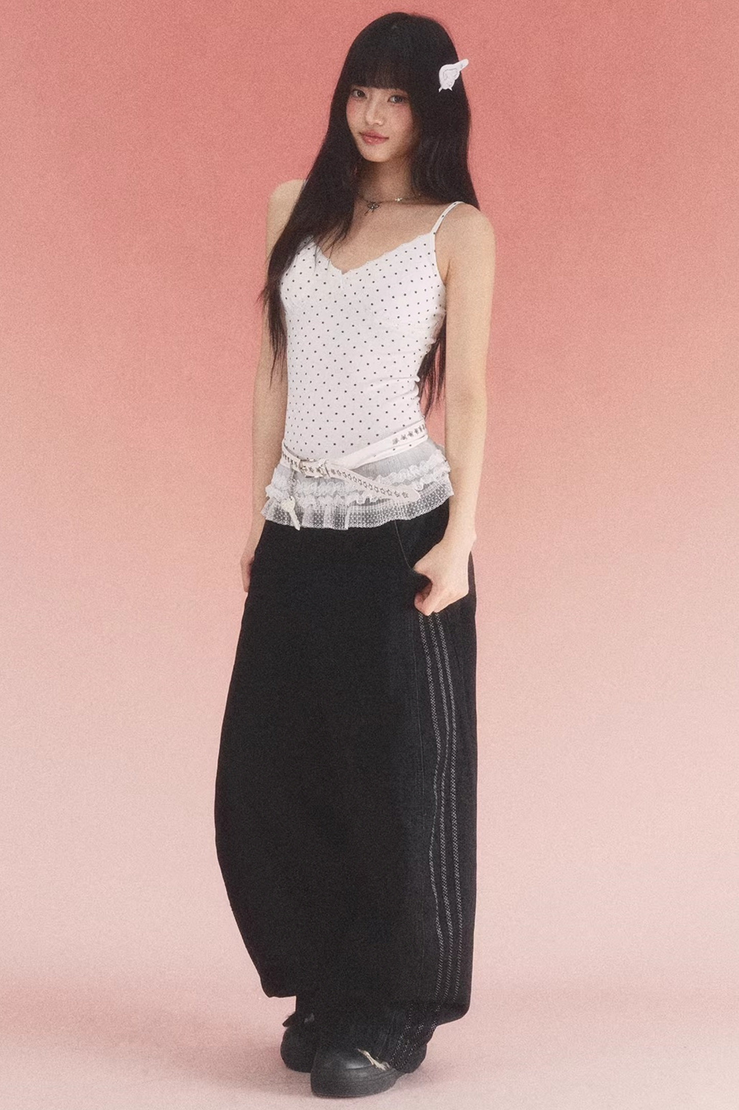 Starry Lace Camisole Top