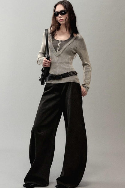 Genesis V-Neck Knitted Base Shirts