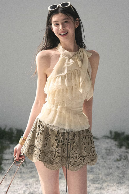 Spring Trace Lace Blouse