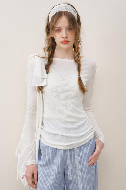 Lattice Loungewear Top